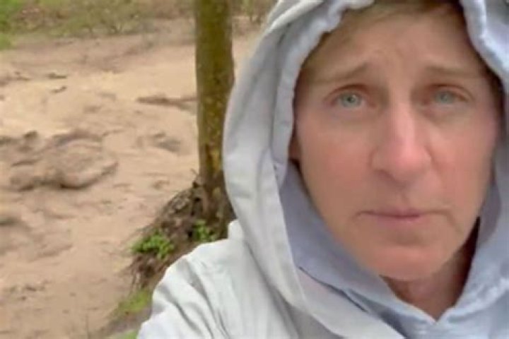 
Ellen DeGeneres Videos Flood Waters Near Her Home as the Residents of Montecito Are Ordered to Evacuate 