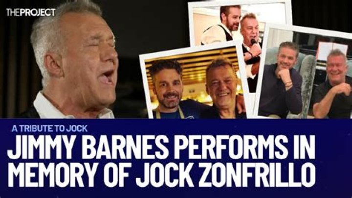 
Is Jock Zonfrillo Related To Jimmy Barnes? Are They Brothers? 
