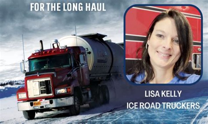 Lisa Kelly trucker from “Ice Road Truckers” Bio: Net Worth, Darrell Ward, Husband, Family, Wiki