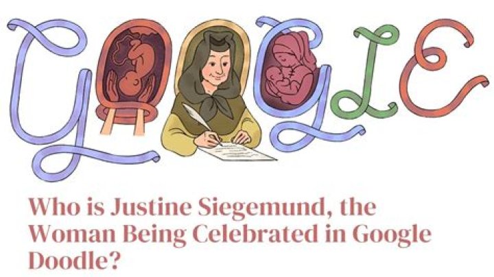 
What’s a midwife? Google Doodle celebrates Justine Siegemund, first German woman to publish book on obstetrics in 1690 