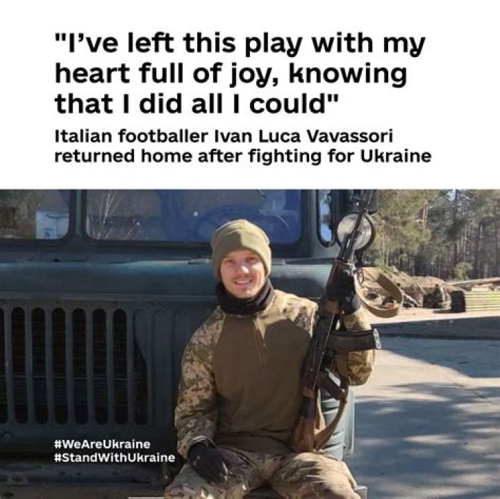 
Who Is Ivan Vavassori? The Italian Fighting Footballer Disappeared In Ukraine 